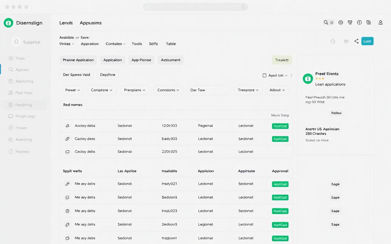 Loan Origination System — Lending Platform screenshot