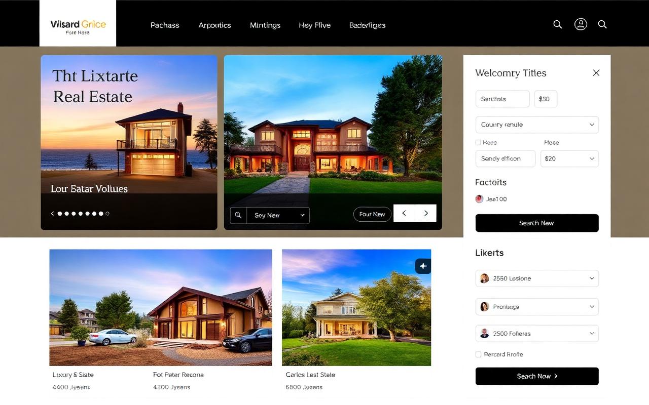 Luxury Property Marketplace — Marketplace screenshot