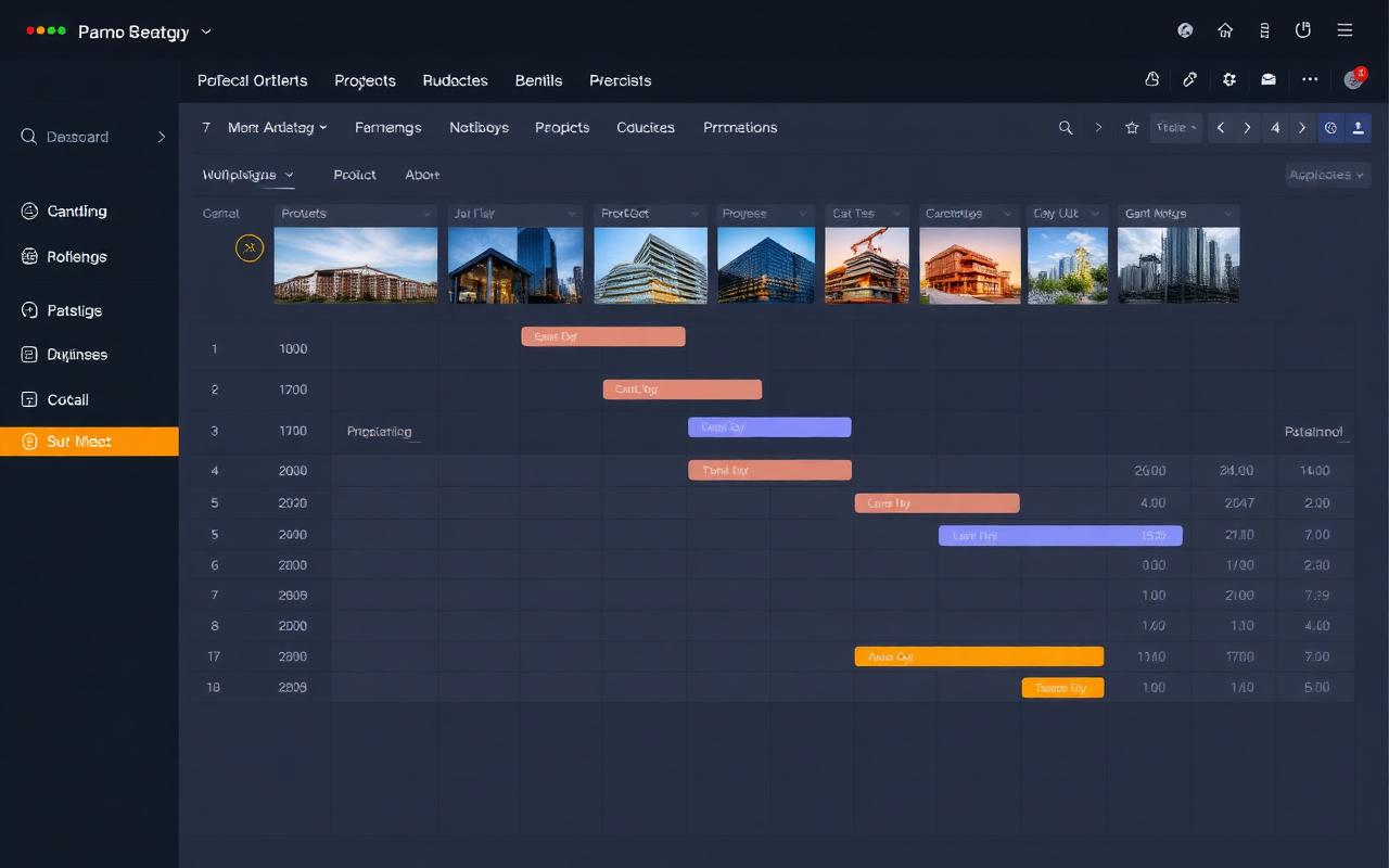 Construction Project Management — PM Dashboard screenshot
