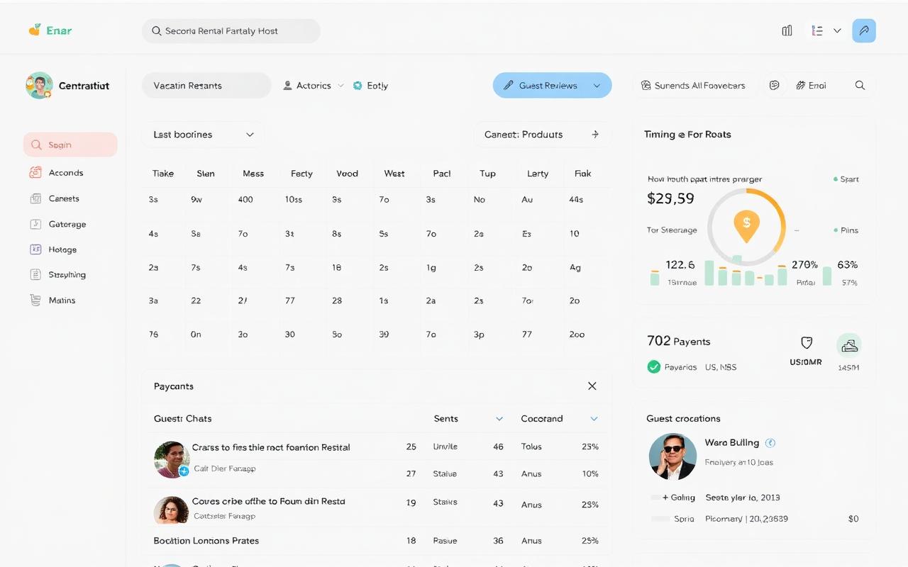 Vacation Rental Host Dashboard — Host SaaS screenshot