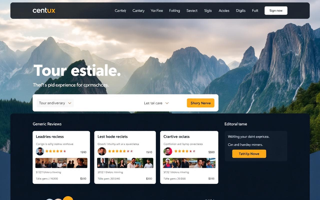 Tour & Experience Marketplace — Marketplace screenshot